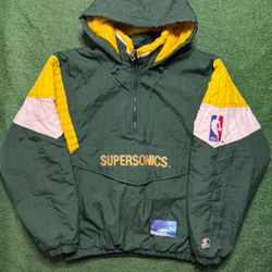 Vintage Seattle SuperSonics Jacket X-Large
