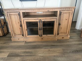 Rustic Entertainment Center  $275 OBO