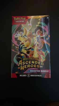 Pokémon Ascended Heroes Booster Bundle 6 Packs