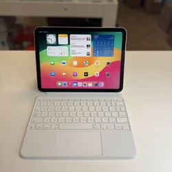 iPad 10th Gen 64GB LTE Unlocked with Magic Keyboard