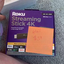 Ruku Streaming Stick 4k