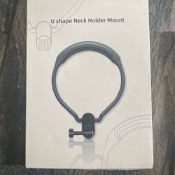 U Shape Neck Mount Action Camera Holder