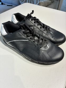 Goodyear ORI-E Racing Driving Shoes Men US 10 Black White Low Top Sneakers