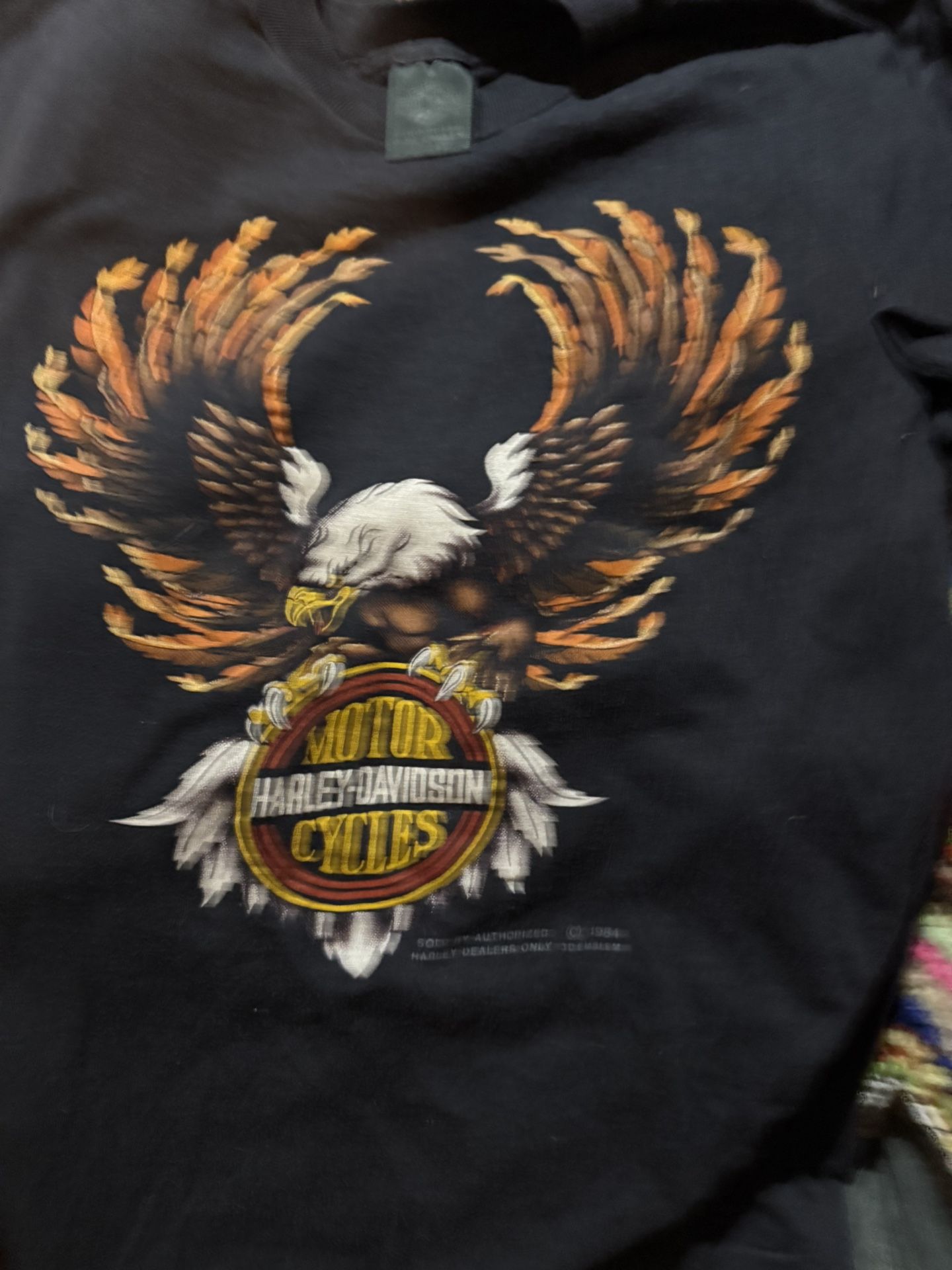 Old Harley Biker T Shirt (pending)
