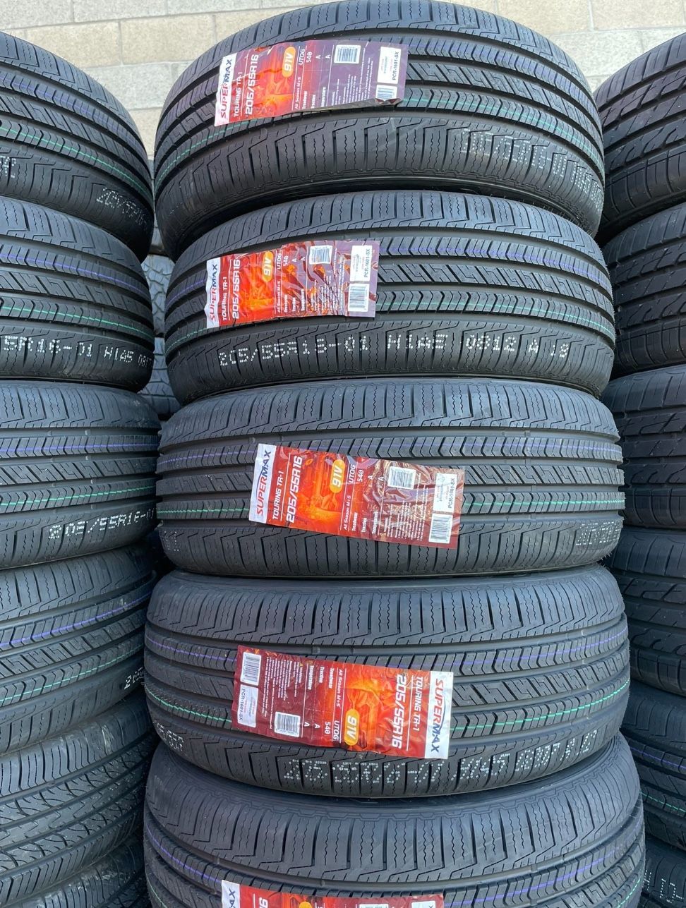 205/55/16 Vendo Set De Llantas Nuevas Marca Supermax