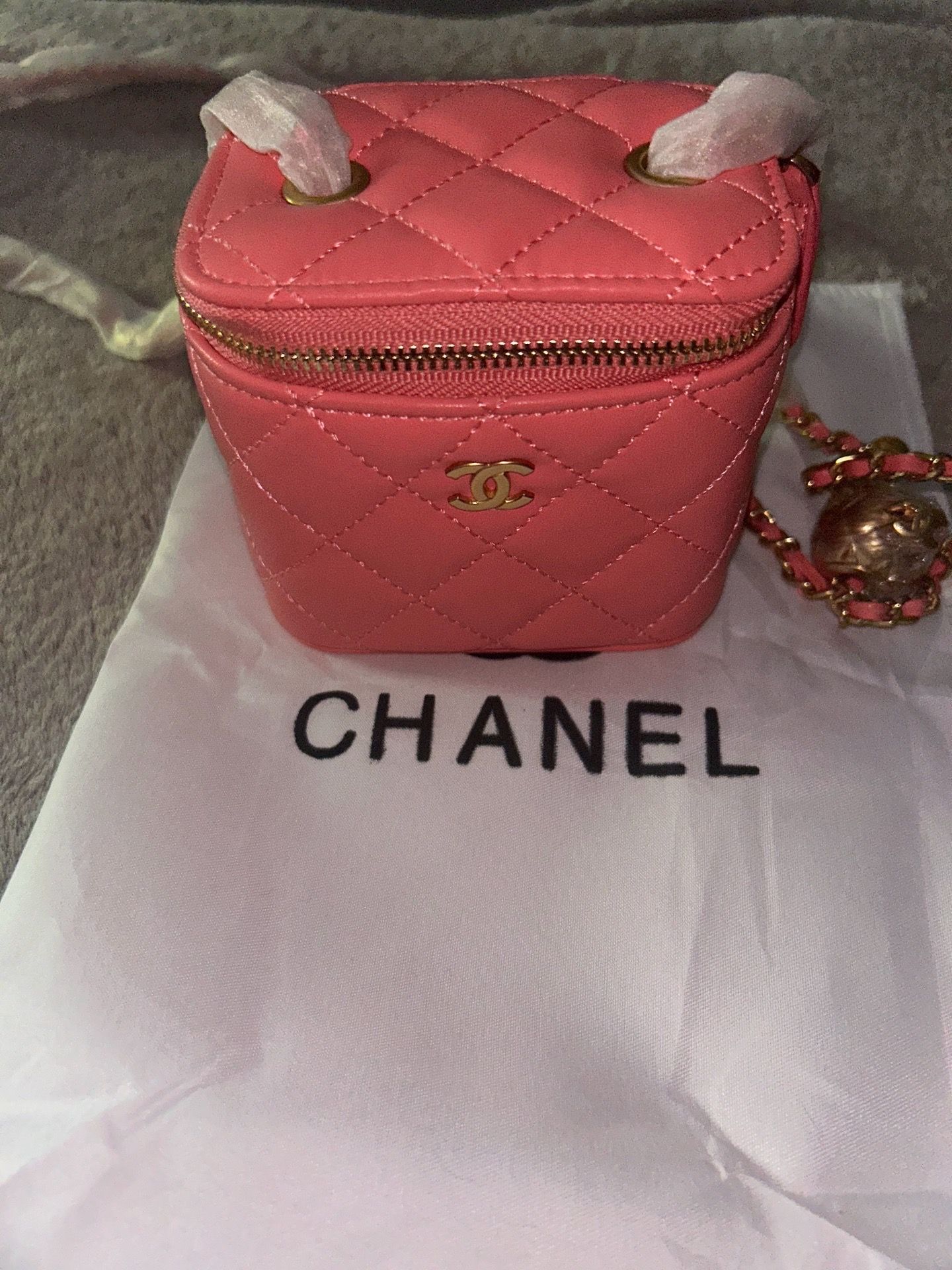 CC Mini Pearl Crush Vanity Bag
