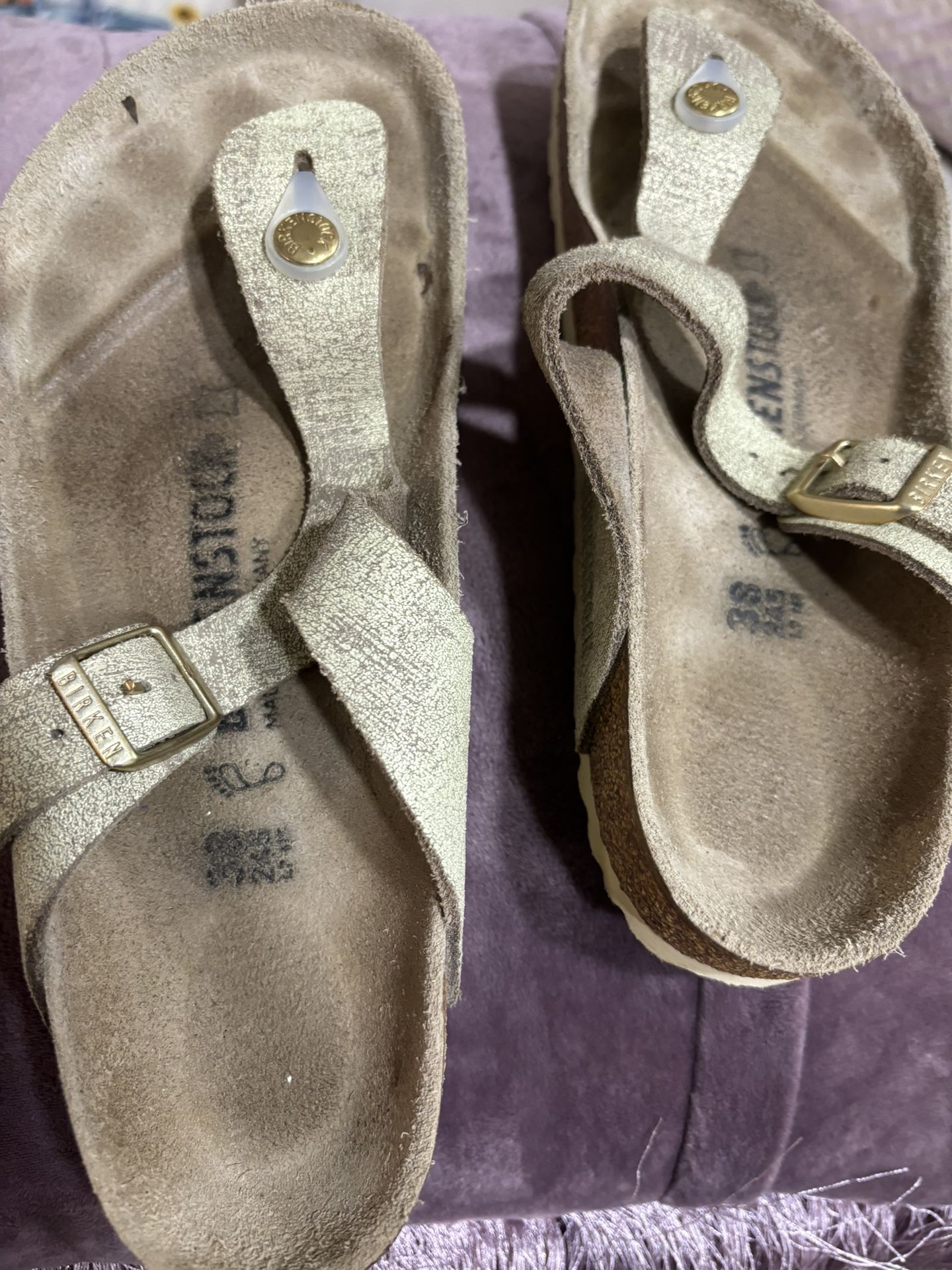 Birkenstock Sandals Size ( 38 ) 