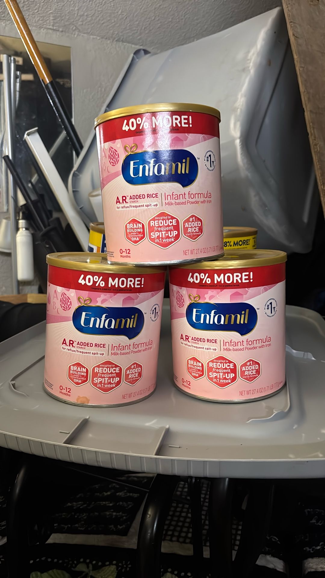 Brand New Baby Formula Containers 