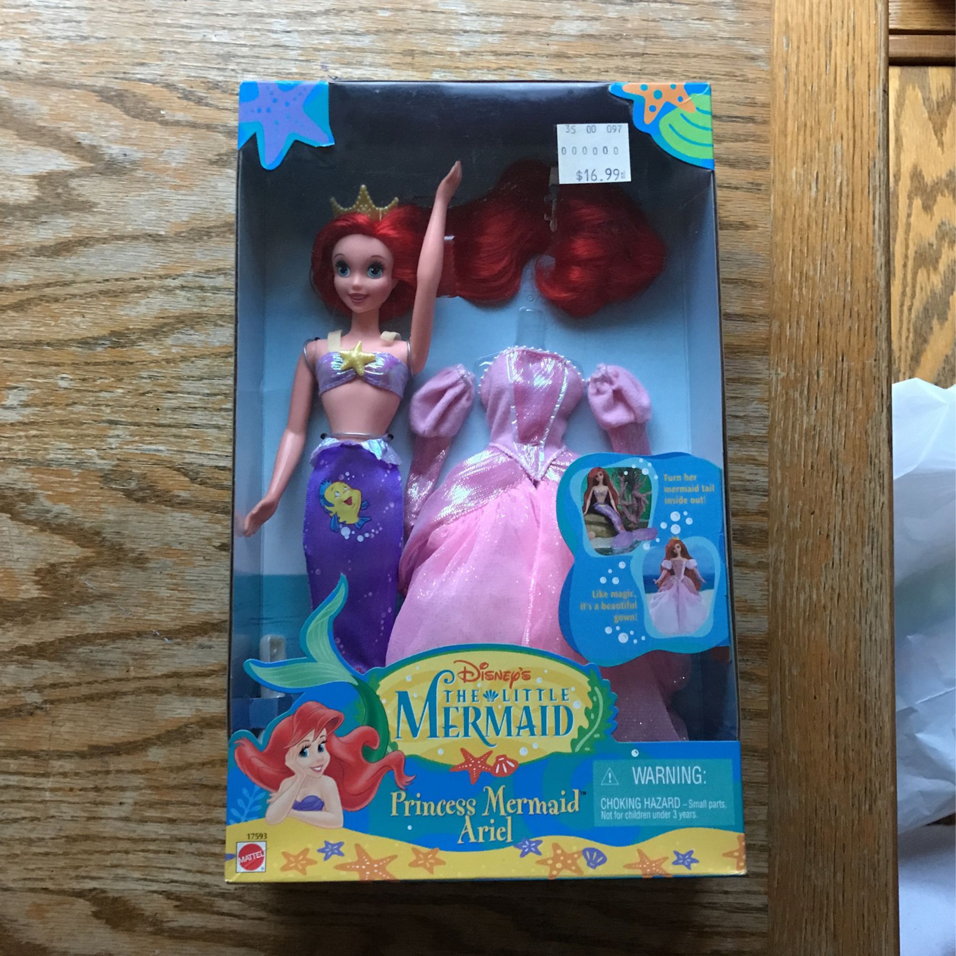 Disney's The Little Mermaid Princess Mermaid Ariel Doll 1997 Mattel #17593  for Sale in Los Angeles, CA - OfferUp