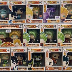 Dragon Ball Z Funko Pops
