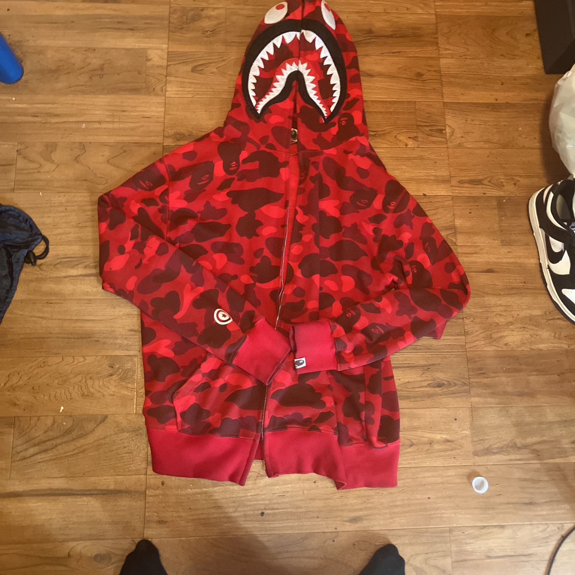 Red Bape Hoodie 