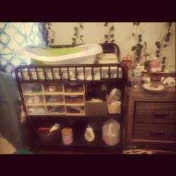 Changing Table With A Lot Storage Room.$40 OBO