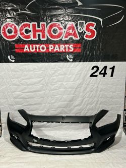 Infinity q50 front bumper 2014  and 2015  and 2016 and 2017