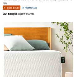Zinus memory foam Mattress 10” 