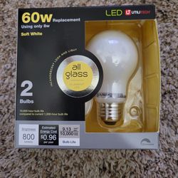 Brand New 60 W 800 Lumens Light Bulbs."CHECK OUT MY PAGE FOR MORE DEALS "