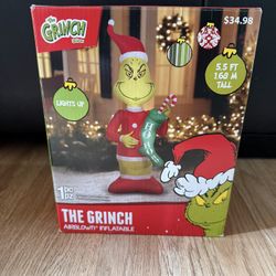 Inflatable Christmas Decor (The Grinch)