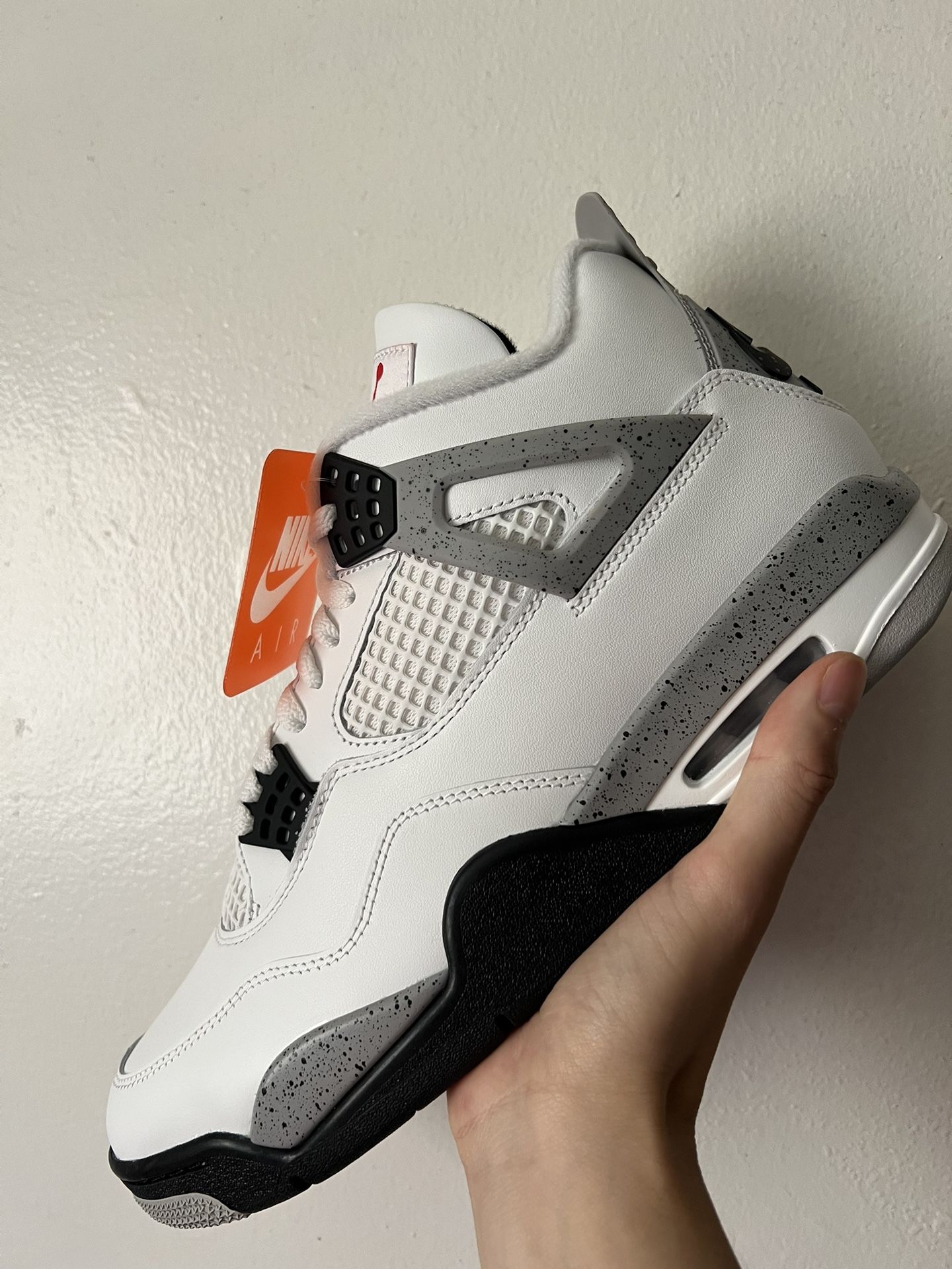 Nike Jordan 4 White Cement Size 12