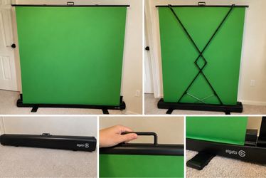 Elgato Green Screen – Collapsible Chroma Key Backdrop