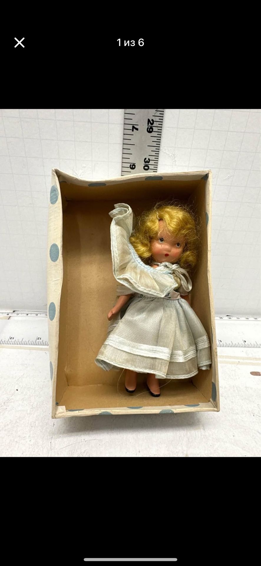 128Curly Locks Nancy Ann Storybook Dolls#R3