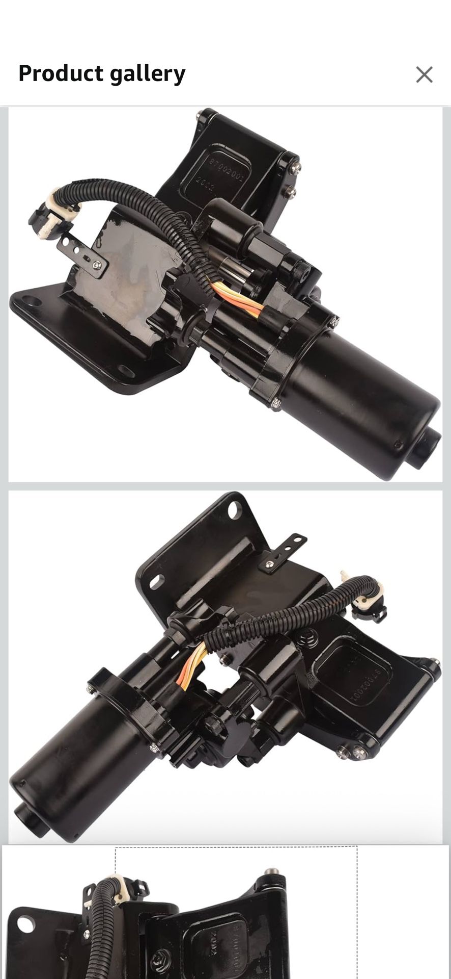 GELUOXI 747-900 Front Right Passenger Side Running Board Motor Assembly with Bracket Replacement for 2007-2014 Ford Expedition Lincoln Navigator 9L7Z1