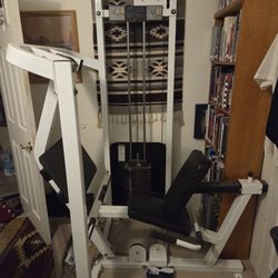 Stacked Leg Press & Calf Machine 