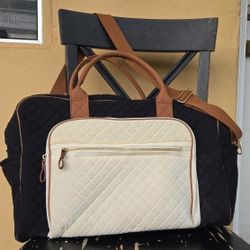 NO BOUNDARIES/WOMEN'S WEEKENDER QUILTED TOTE BAG