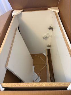 Bathroom vanity without top