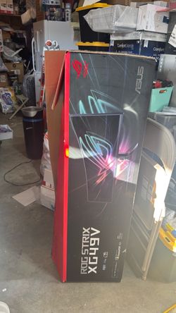 ROG strix XG49V 49-Inch curved monitor Broken Led bars 144hz