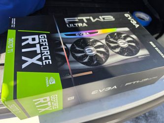 Gaming graphic card RTX 3070ti EVGA used like new
