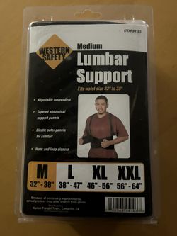 Western Safety Lumbar Support