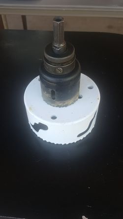Drill doors hole