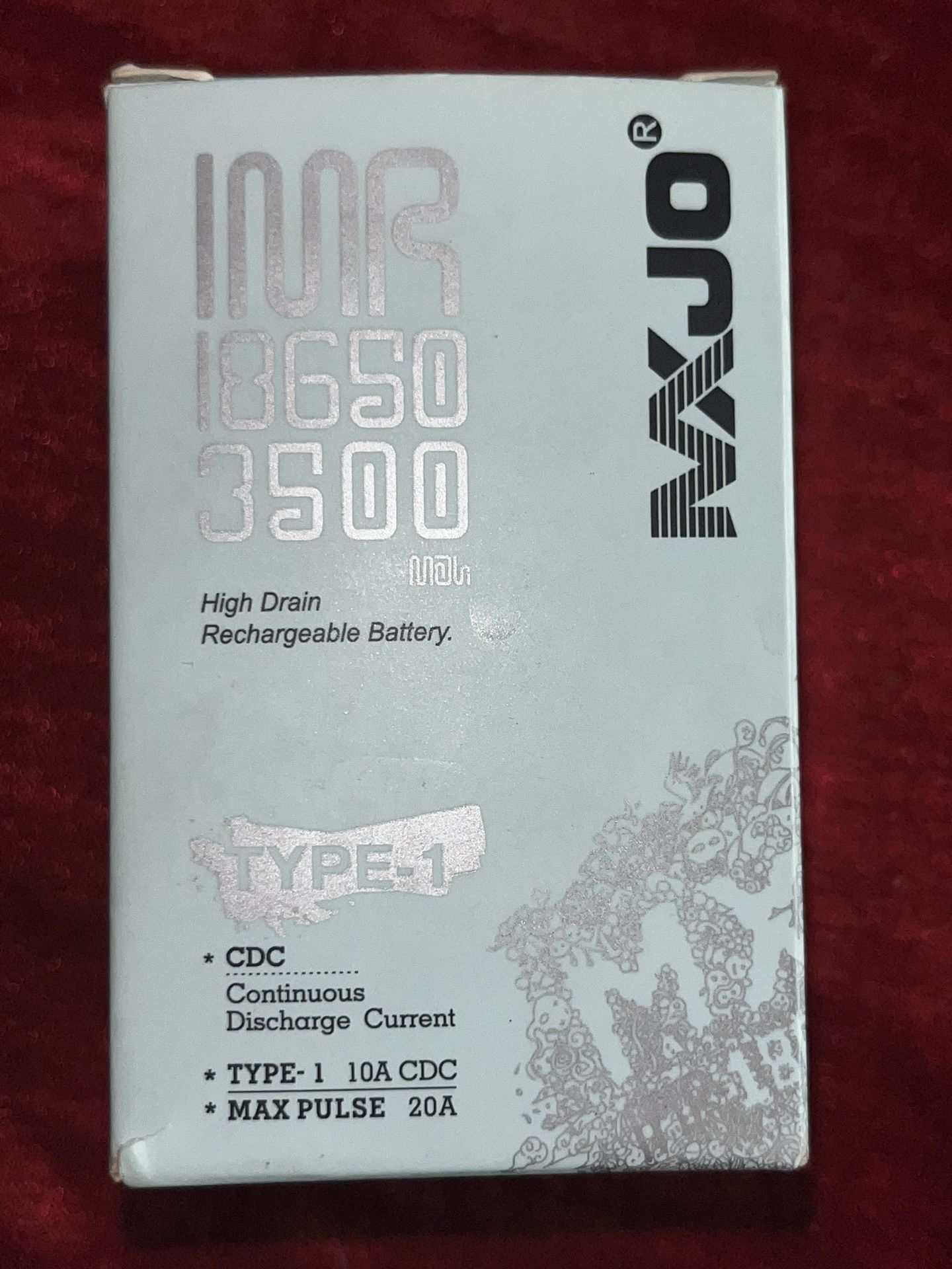 RECHARGEABLE BATTERY!