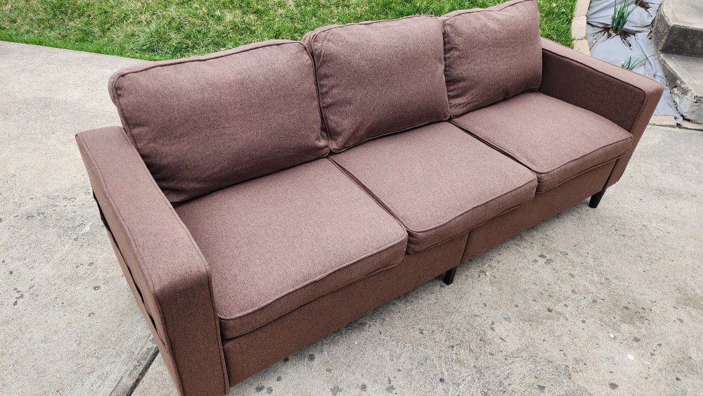New BROWN 3 Seater Couch 