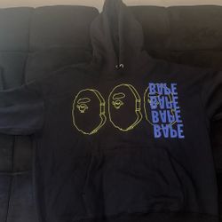 Bape Pull Over Hoodie. Size Large !! BRAND NEW WITH TAGS