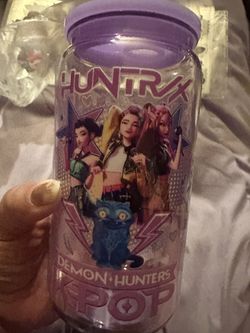 Huntrix Plastic Cup Purple New $10