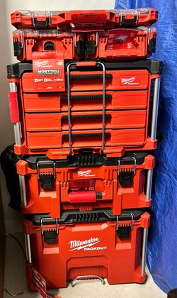 New Milwaukee Packout tool boxes