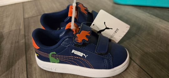 Puma Dinosaur Toddler Shoes navy blue BRAND NEW