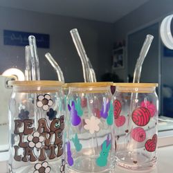 Customizable Glass Cans