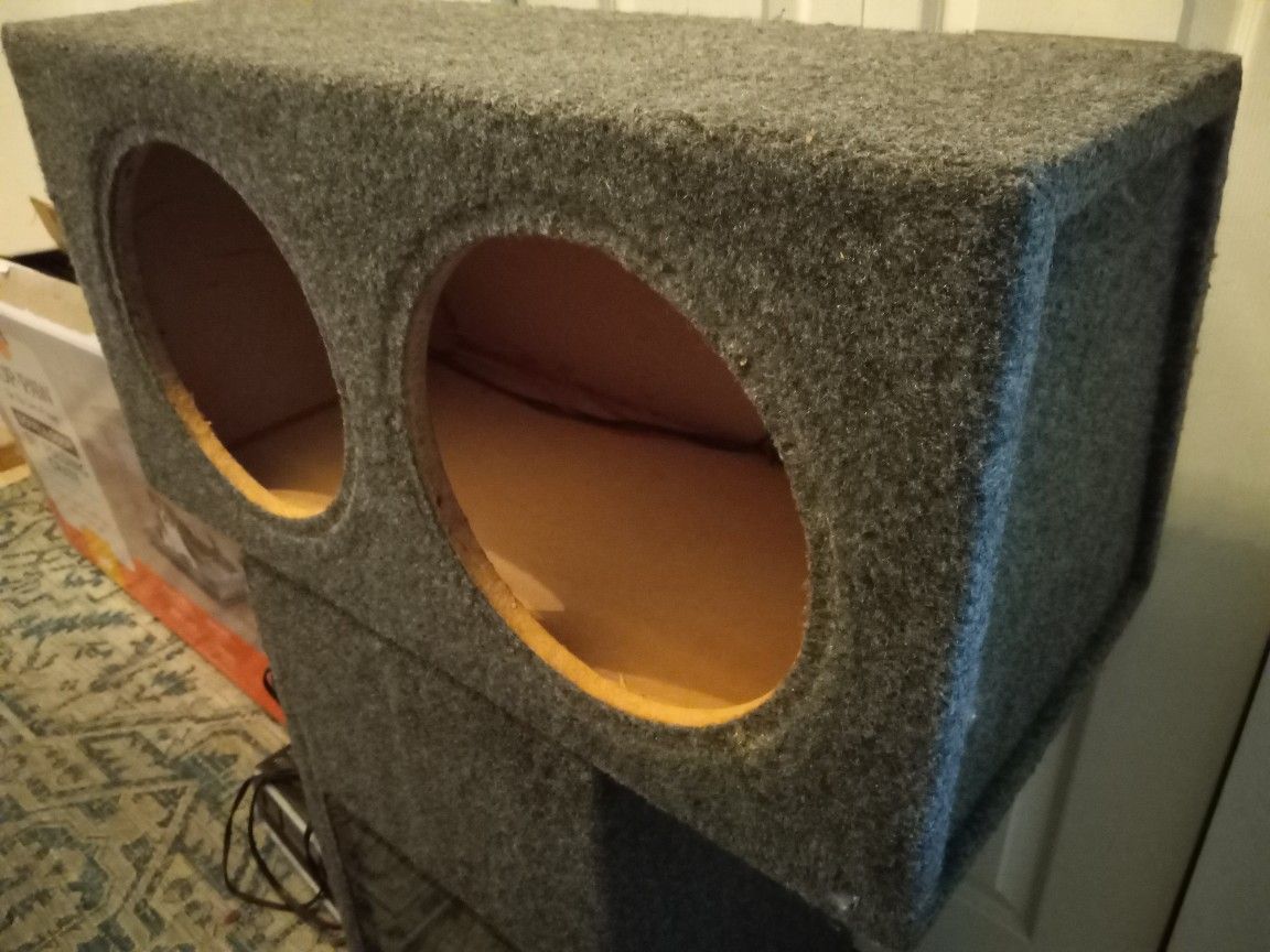 Sealed Dual 12" Car Stereo Sub Box