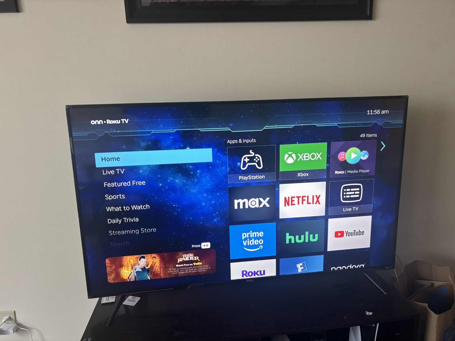 Roku Smart tv 55in