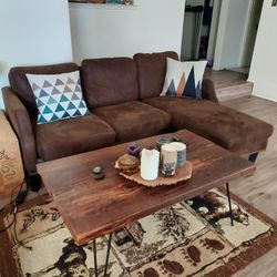 Brown Sectional
