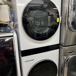 Lg Washer And Dryer Tower 27”width Gas