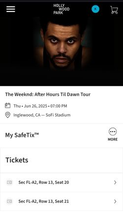 The Weeknd Tickets 2