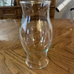 Partylite Glass Hurricane Lamp Replacement Shade