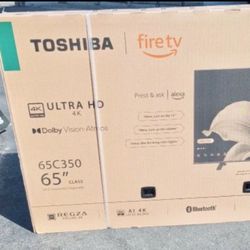 65 Toshiba Smart 4k HDTV In Box 6 Month Warranty 