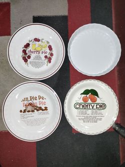Vintage ceramic plates