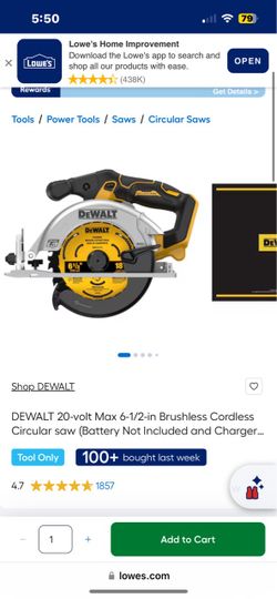 Dewalt circular  saw