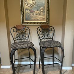 High bar stools