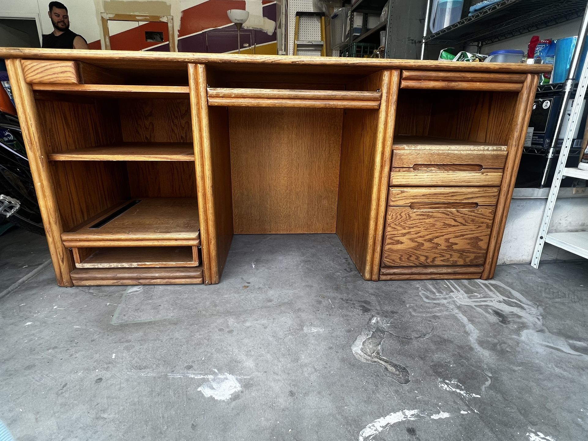 Solid Wood Desk