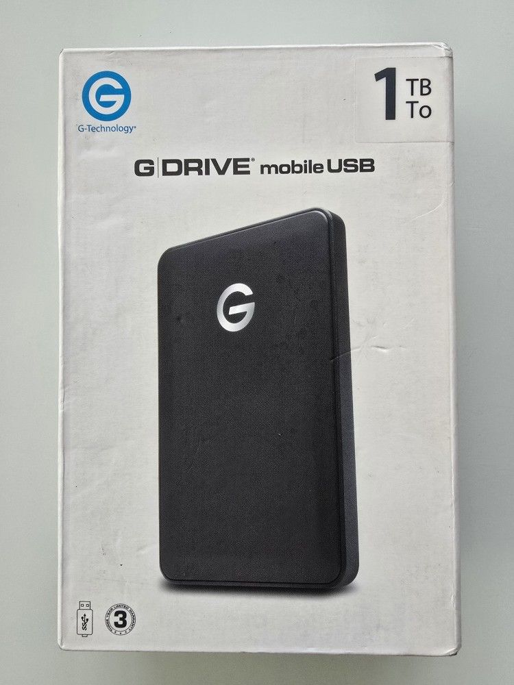 G Technology 1TB External Hard Drive